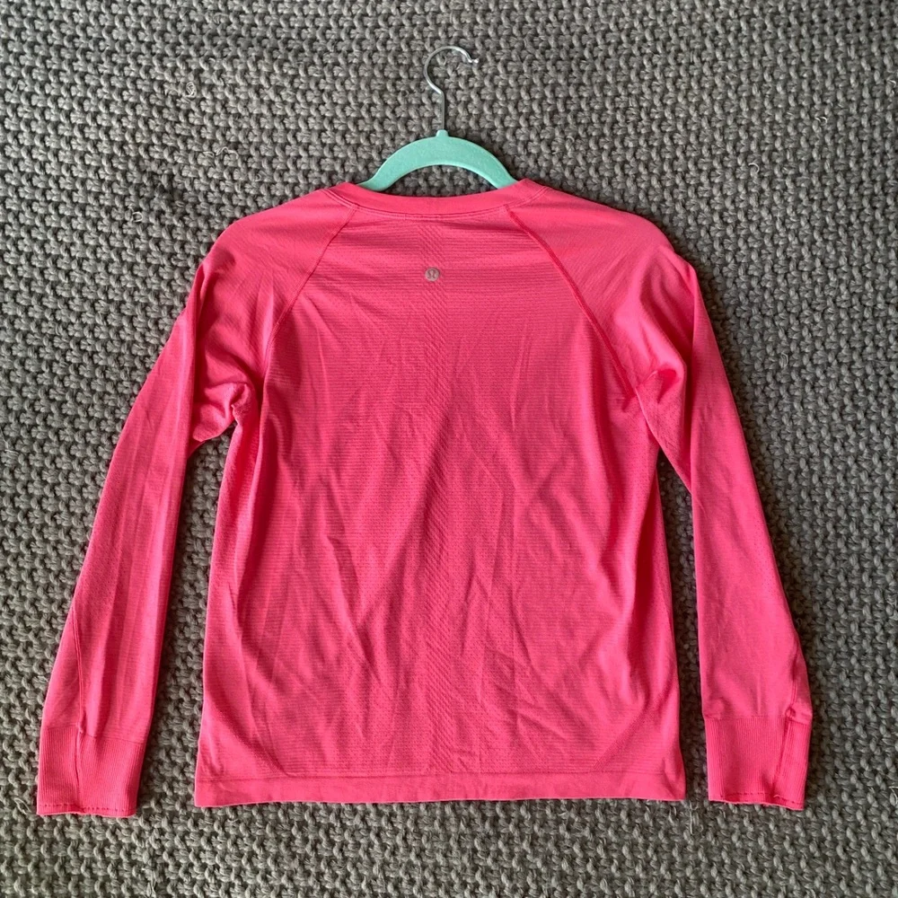 Lululemon Swiftly Tech LS 2.0 Race in Guava Pink - Picture 6 of 8